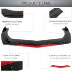 Universal Adjustable Front Lip Splitter for Cars