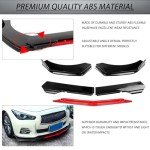 Universal Adjustable Front Lip Splitter for Cars