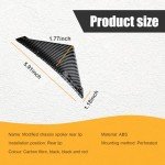 4PCS Car Rear Bumper Lip Diffuser Kit