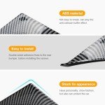 4PCS Car Rear Bumper Lip Diffuser Kit