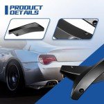 Kutyun Universal Rear Bumper Guard Kit - Black