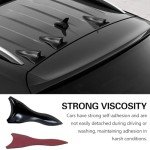 10PCS Shark Fin Car Diffuser Kit - Black