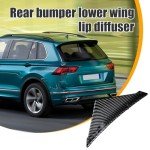4PCS Car Rear Bumper Lip Diffuser Kit