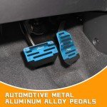 HAOBO 2PCS Non-Slip Car Pedal Covers Set