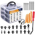 GOOACC 635-Pc Car Clips & Fasteners Set