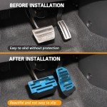 HAOBO 2PCS Non-Slip Car Pedal Covers Set