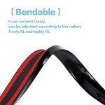 3D Carbon Fiber Car Trunk Spoiler Lip Kit