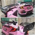 47 Inch Adjustable Universal Rear Spoiler Wing