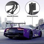 Lightweight Adjustable GT Wing Spoiler for Cars