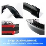 3D Carbon Fiber Car Trunk Spoiler Lip Kit