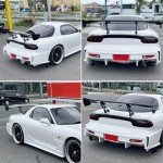 47 Inch Adjustable Universal Rear Spoiler Wing