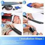 3D Carbon Fiber Car Trunk Spoiler Lip Kit