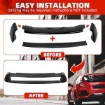 Honda Civic 2006-2011 Gloss Black Trunk Spoiler