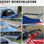 47 Inch Adjustable Universal Rear Spoiler Wing