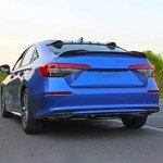 Maxzina Glossy Black Spoiler for Honda Civic Sedan