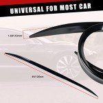 Gloss Black 4ft Universal Rear Spoiler Wing