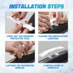 Universal 3-Pack Carbon Fiber Car Spoilers