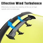 Carbon Fiber Mini Spoiler Wing for Cars