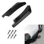 2-Pack Universal Rear Bumper Diffuser Spoilers