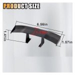 3PCS Mini Carbon Fiber Car Spoiler Wings