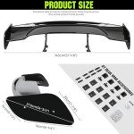 Universal 57" GT Style Car Spoiler - Black