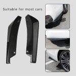 2-Pack Universal Rear Bumper Diffuser Spoilers