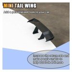 3PCS Mini Carbon Fiber Car Spoiler Wings