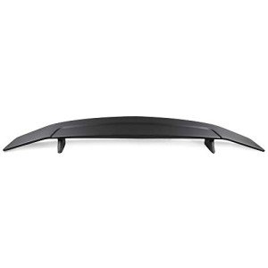 Universal Black Rear Trunk Spoiler with LED Light
