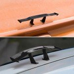 Universal 3-Pack Carbon Fiber Car Spoilers