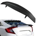 Universal Rear Trunk Spoiler with 3rd Brake Light