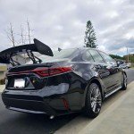 Universal 57" GT Style Car Spoiler - Black