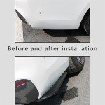 2-Pack Universal Rear Bumper Diffuser Spoilers
