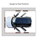 4-Pack Garage Wall Door Protectors - Foam Bumper Guards