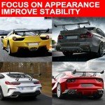 Universal Adjustable Aluminum GT Wing Spoiler 43.3
