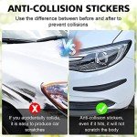 Black Bumper Guard Strips - 2 Pack, Scratch-Resistant