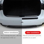 Singaro Universal Rubber Rear Bumper Protector