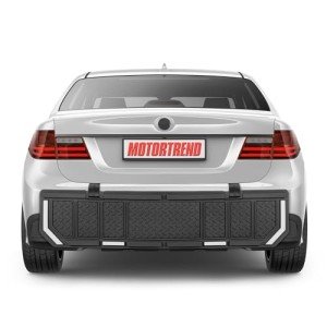 Motor Trend Heavy-Duty Car Bumper Guard