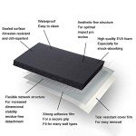 4-Pack Garage Wall Door Protectors - Foam Bumper Guards