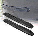 Runmade Black Bumper Guard and Protector Strip (2 Pack)