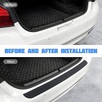 Rear Bumper Protector Guard - Non-Slip Rubber 40.9in