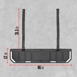 Motor Trend Heavy-Duty Car Bumper Guard