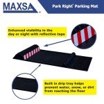 Maxsa Park Right Parking Mat - 21" x 11" x 2