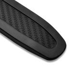 Runmade Black Bumper Guard and Protector Strip (2 Pack)