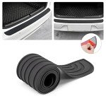 Rear Bumper Protector Guard - Non-Slip Rubber 40.9in