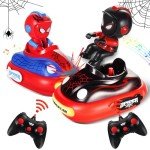 Mini RC Spider Bumper Cars Set with Lights