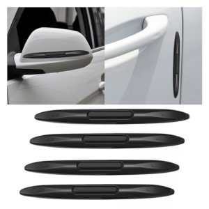 4-Pack Car Door Edge Protectors - Black