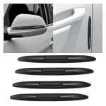 4-Pack Car Door Edge Protectors - Black