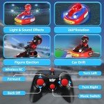 Mini RC Spider Bumper Cars Set with Lights