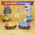 2 Pack Remote Control Ejecting Bumper Cars