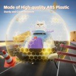 2 Pack Remote Control Ejecting Bumper Cars